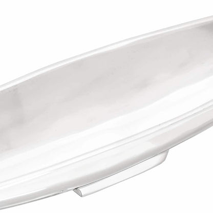 vidaXL Fruit Basket Silver 53 x 9 x 10 cm Aluminium