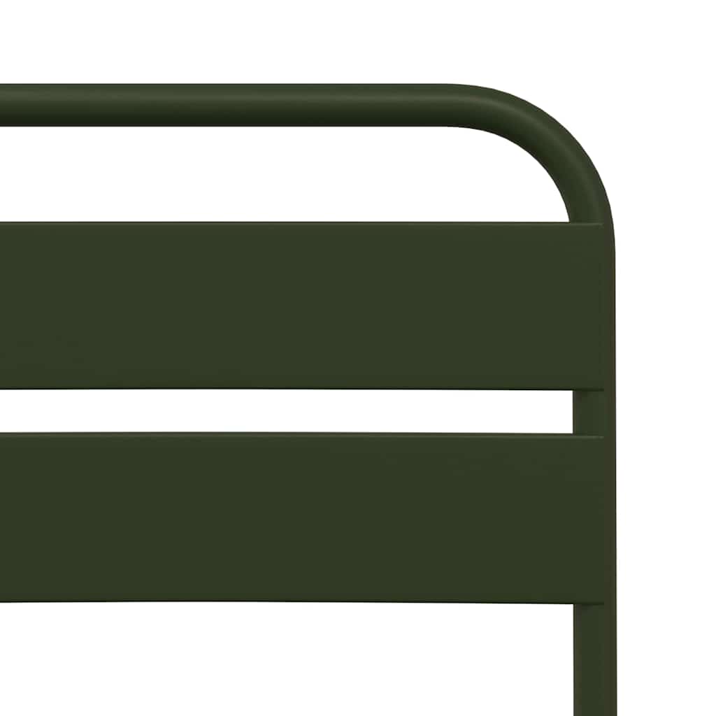 vidaXL Garden Folding Chair Folding 2 pcs Green 42 x 52 x82cm