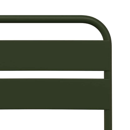 vidaXL Garden Folding Chair Folding 2 pcs Green 42 x 52 x82cm