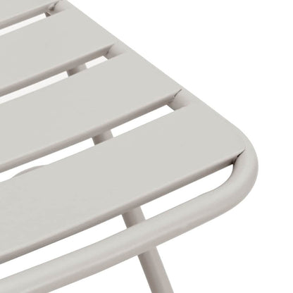 vidaXL Garden Folding Chair Folding 2 pcs Beige 42 x 52 x82cm