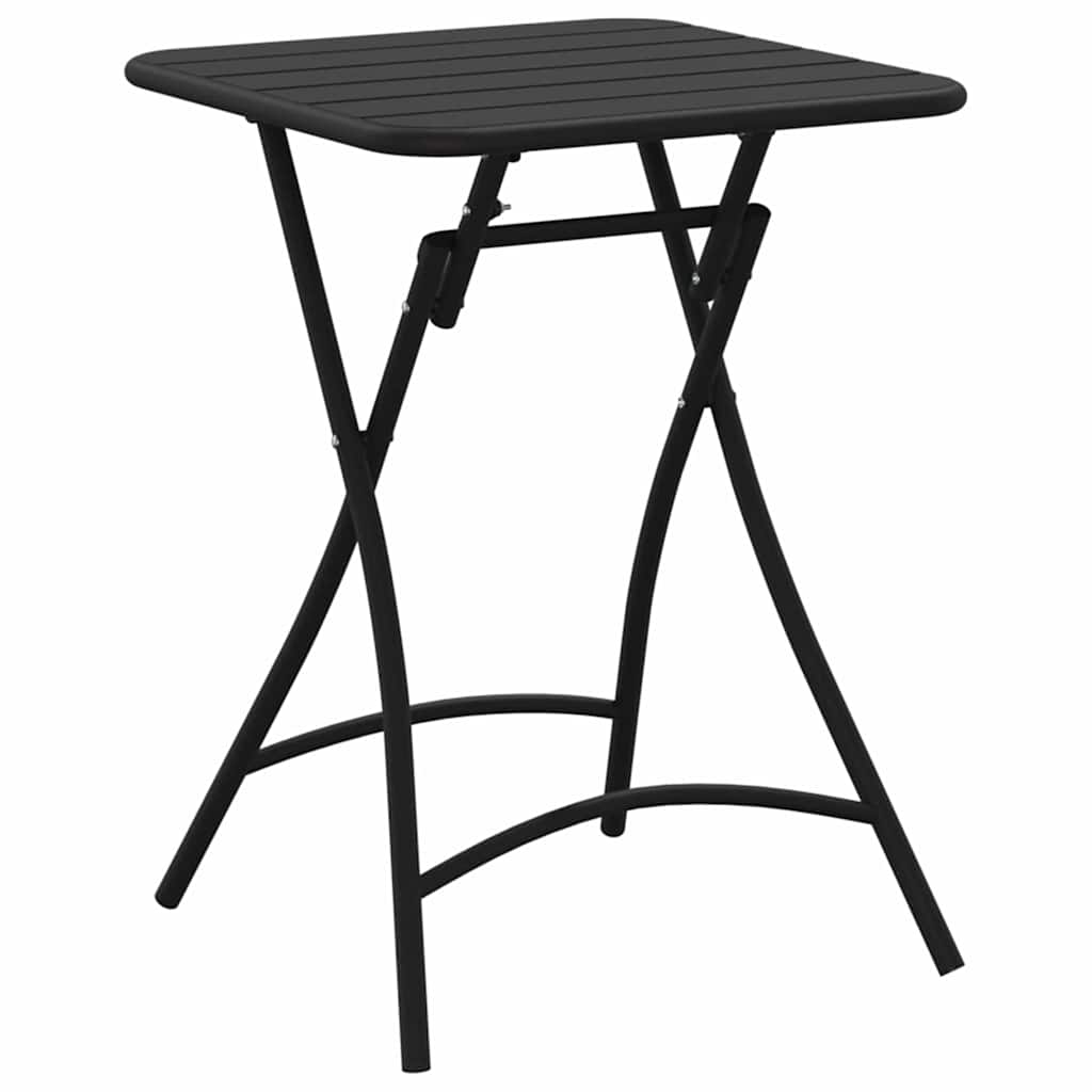 vidaXL Bistro Table Anthracite 55 x 55 x 72.5 cm Powder-coated Steel