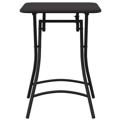 vidaXL Bistro Table Anthracite 55 x 55 x 72.5 cm Powder-coated Steel