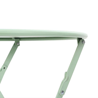 vidaXL Bistro Table Light Mint Ø 50 x 71 cm Powder-coated Steel
