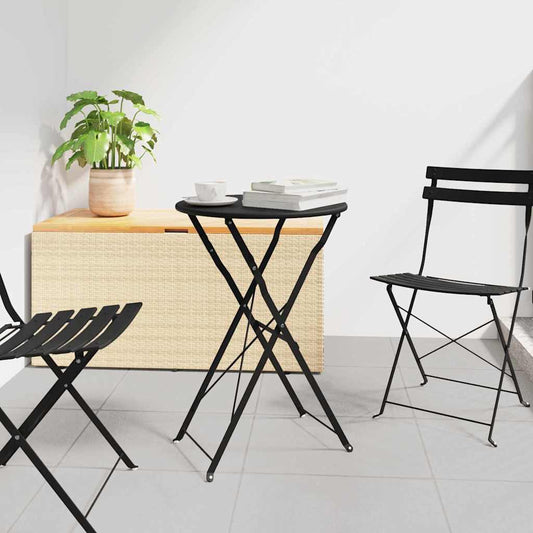 vidaXL Bistro Table Anthracite Ø 50 x 71 cm Powder-coated Steel
