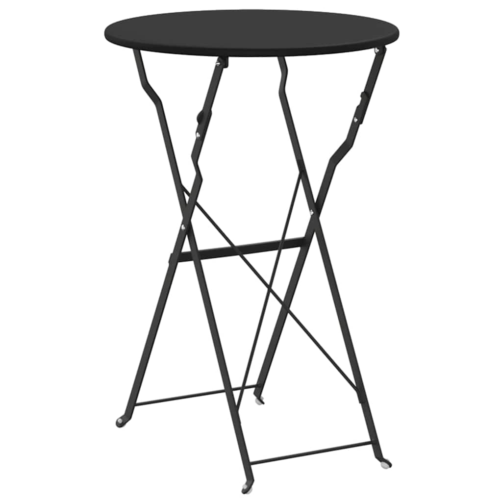 vidaXL Bistro Table Anthracite Ø 50 x 71 cm Powder-coated Steel