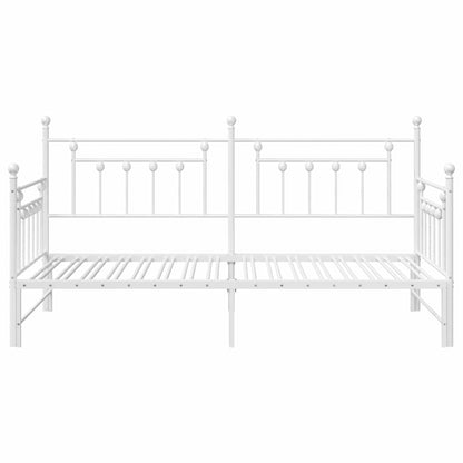 vidaXL Daybed Frame White 107 x 203 cm Steel