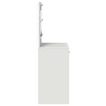 vidaXL Dressing Table White 78.5 x 41 x 135 cm Engineered Wood
