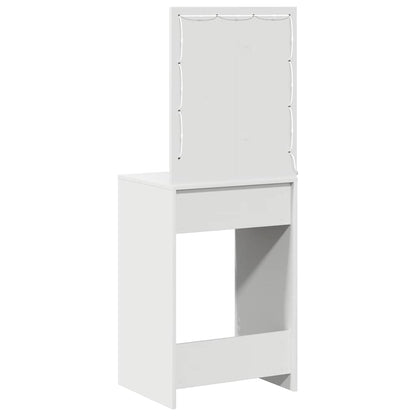vidaXL Dressing Table White 50 x 41 x 135 cm Engineered Wood
