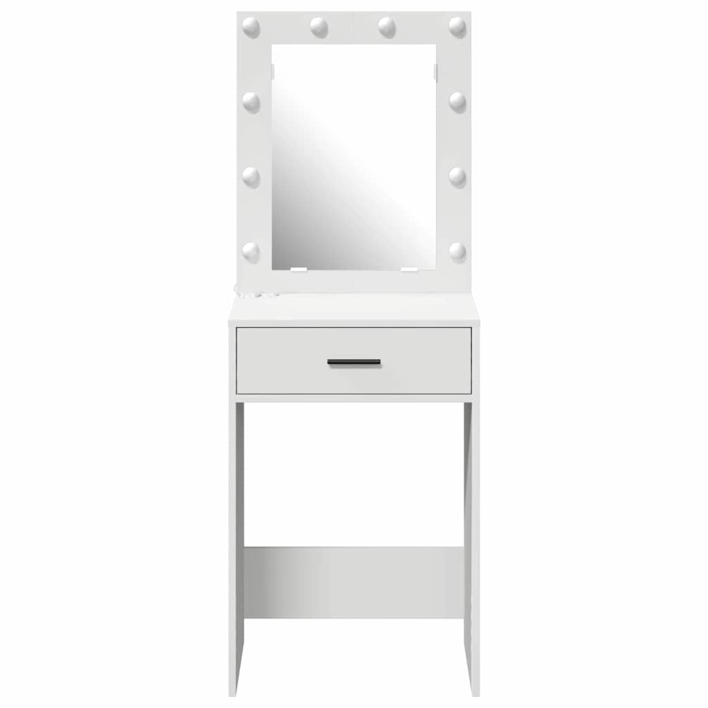 vidaXL Dressing Table White 50 x 41 x 135 cm Engineered Wood