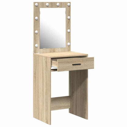 vidaXL Dressing Table Sonoma Oak 50 x 41 x 135 cm Engineered Wood