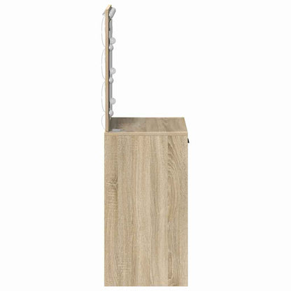 vidaXL Dressing Table Sonoma Oak 50 x 41 x 135 cm Engineered Wood