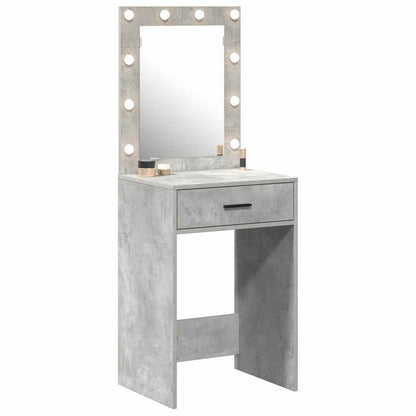 vidaXL Dressing Table Concrete Grey 50 x 41 x 135 cm Engineered Wood