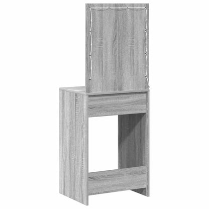 vidaXL Dressing Table Grey Sonoma 50 x 41 x 135 cm Engineered Wood