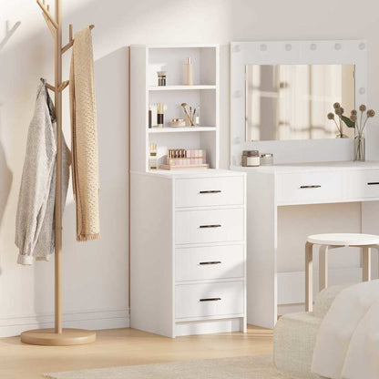 vidaXL Highboard White 40 x 41 x 135 cm Engineered Wood