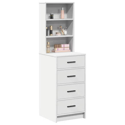 vidaXL Highboard White 40 x 41 x 135 cm Engineered Wood