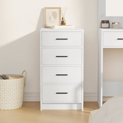 vidaXL Sideboard White 40 x 41 x 75 cm Engineered Wood