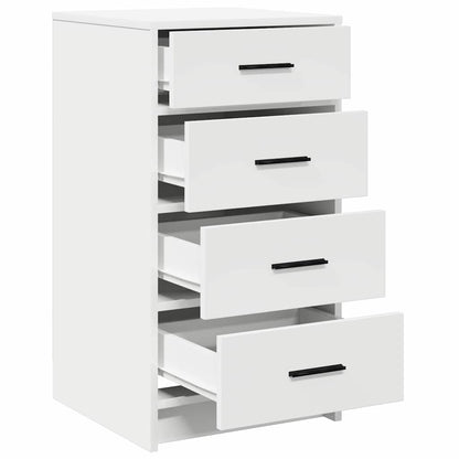 vidaXL Sideboard with Drawer White 40 x 41 x 75 cm Engineered wood