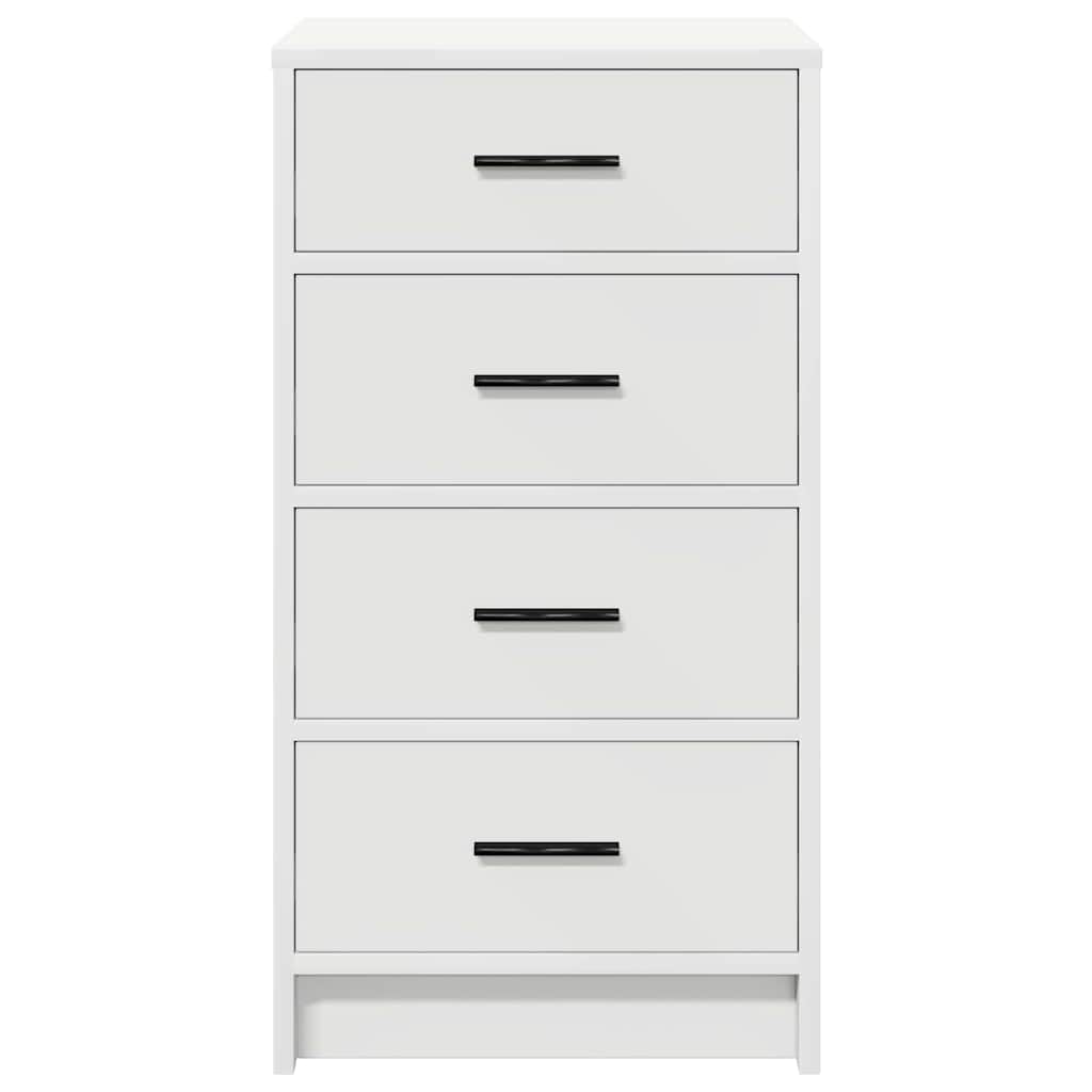 vidaXL Sideboard with Drawer White 40 x 41 x 75 cm Engineered wood