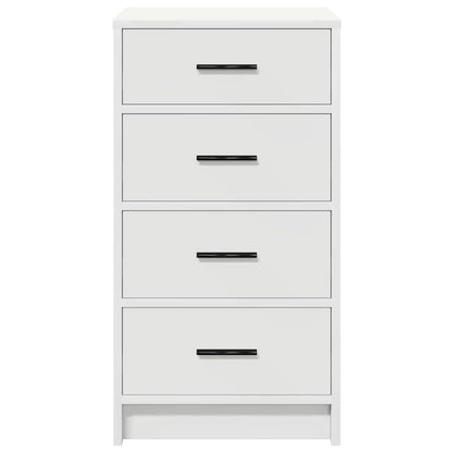 vidaXL Sideboard with Drawer White 40 x 41 x 75 cm Engineered wood