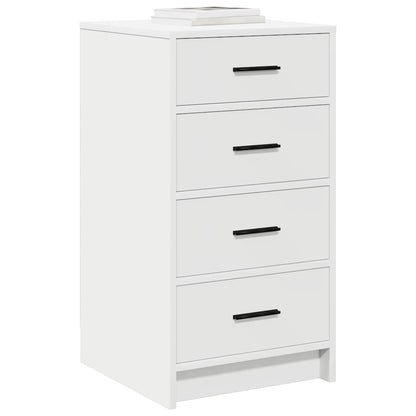 vidaXL Sideboard with Drawer White 40 x 41 x 75 cm Engineered wood