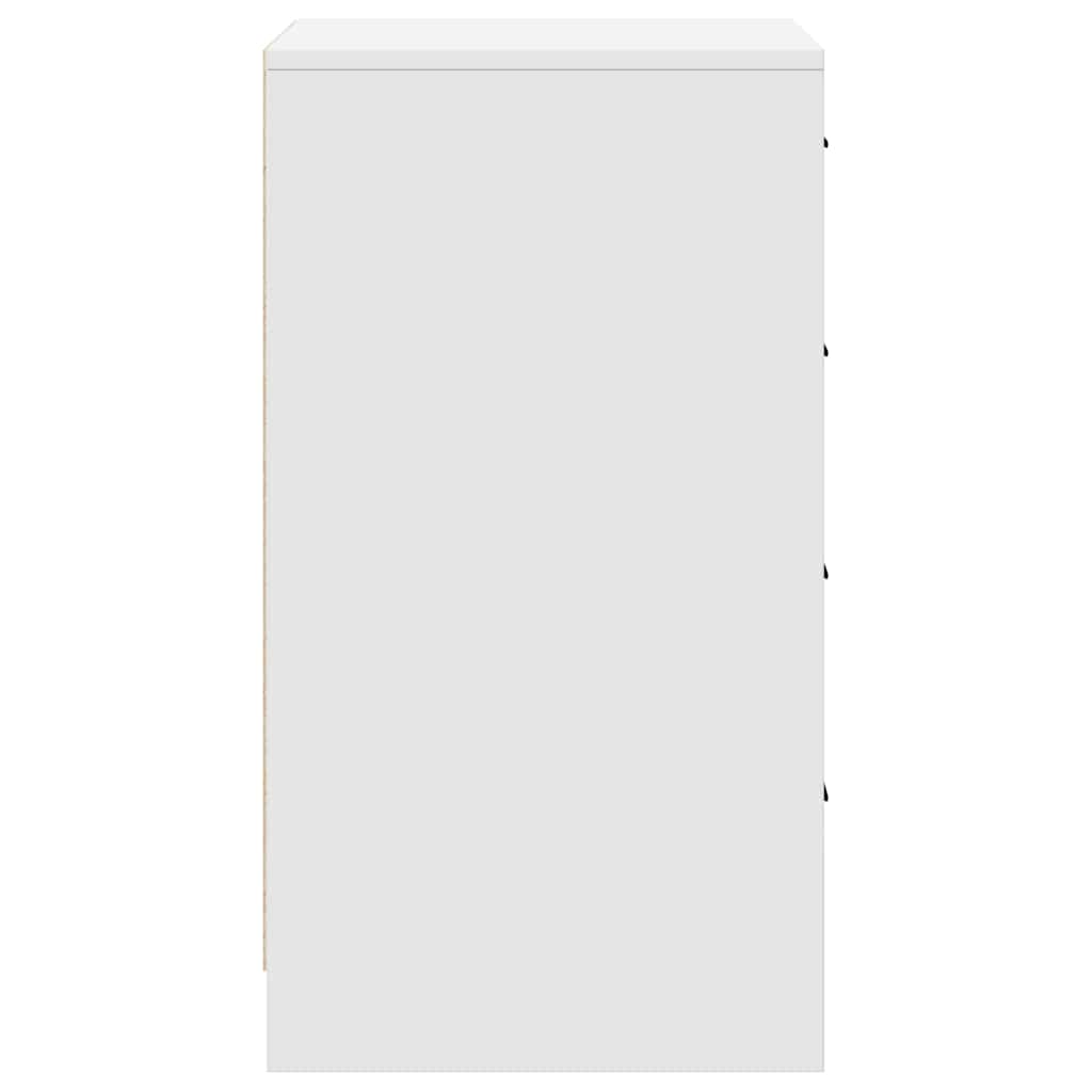 vidaXL Sideboard with Drawer White 40 x 41 x 75 cm Engineered wood