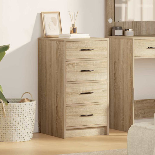 vidaXL Sideboard Sonoma oak 40 x 41 x 75 cm Engineered wood