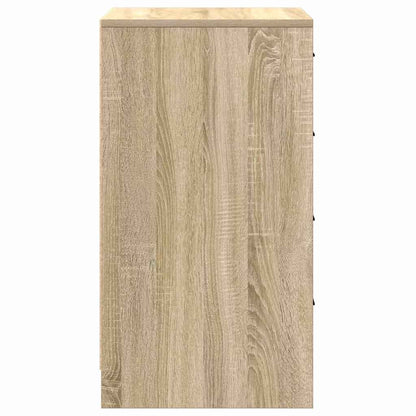 vidaXL Sideboard Sonoma oak 40 x 41 x 75 cm Engineered Wood