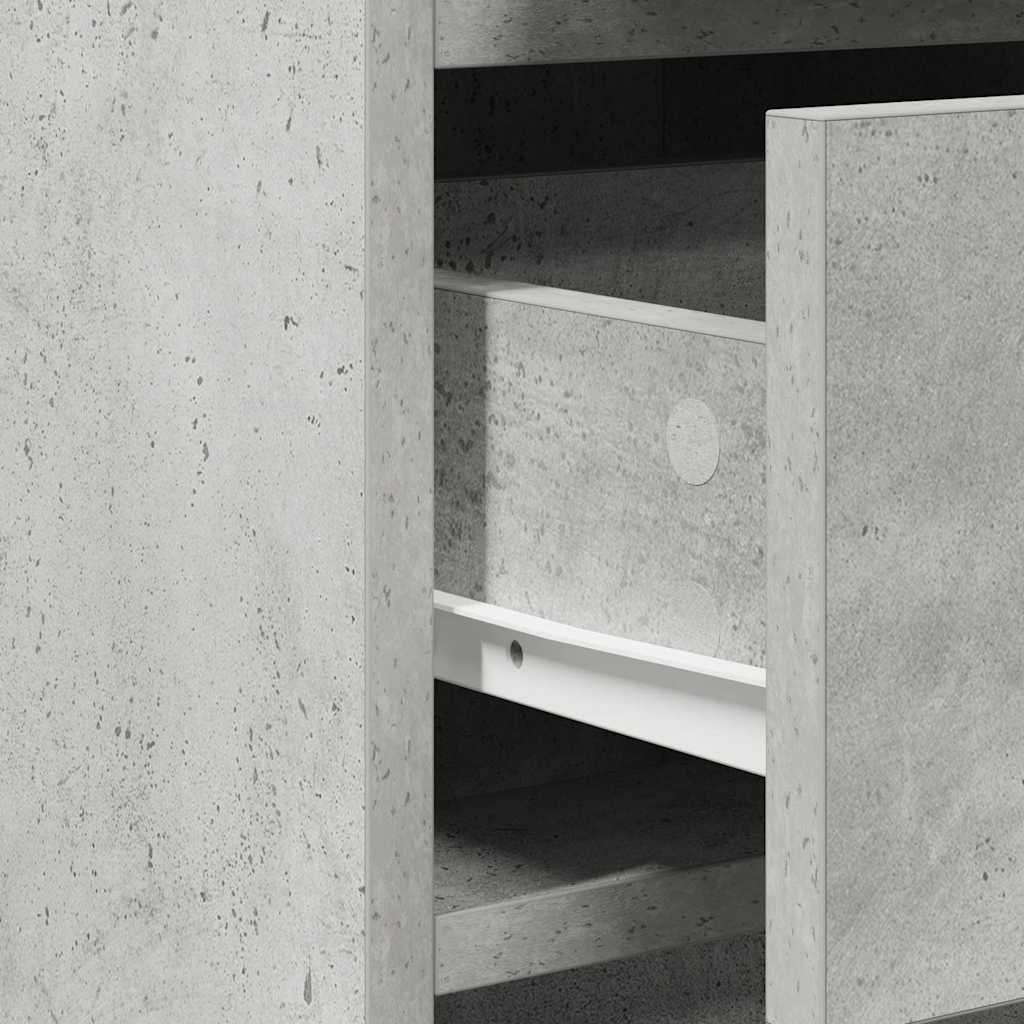 vidaXL Sideboard Concrete grey 40 x 41 x 75 cm Engineered wood
