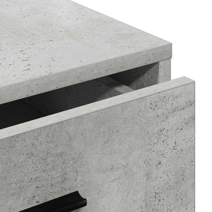 vidaXL Sideboard Concrete grey 40 x 41 x 75 cm Engineered wood