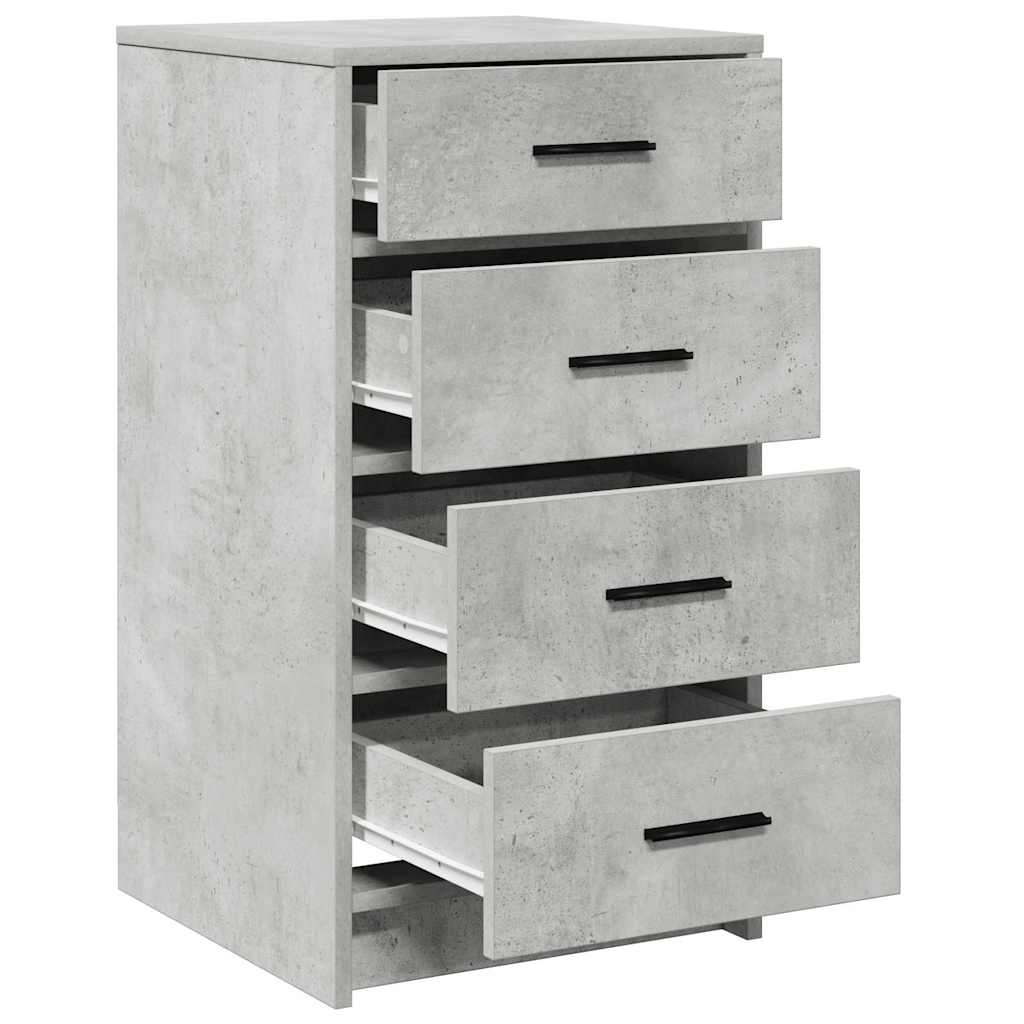vidaXL Sideboard Concrete grey 40 x 41 x 75 cm Engineered wood