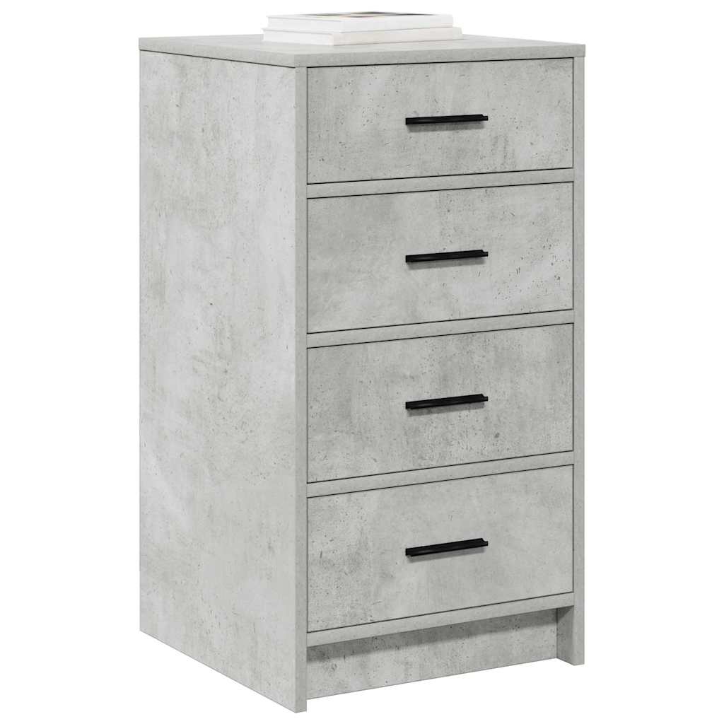 vidaXL Sideboard Concrete grey 40 x 41 x 75 cm Engineered Wood