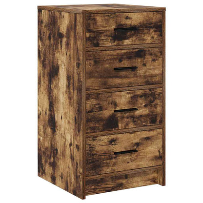 vidaXL Sideboard Smoked oak 40 x 41 x 75 cm Engineered Wood