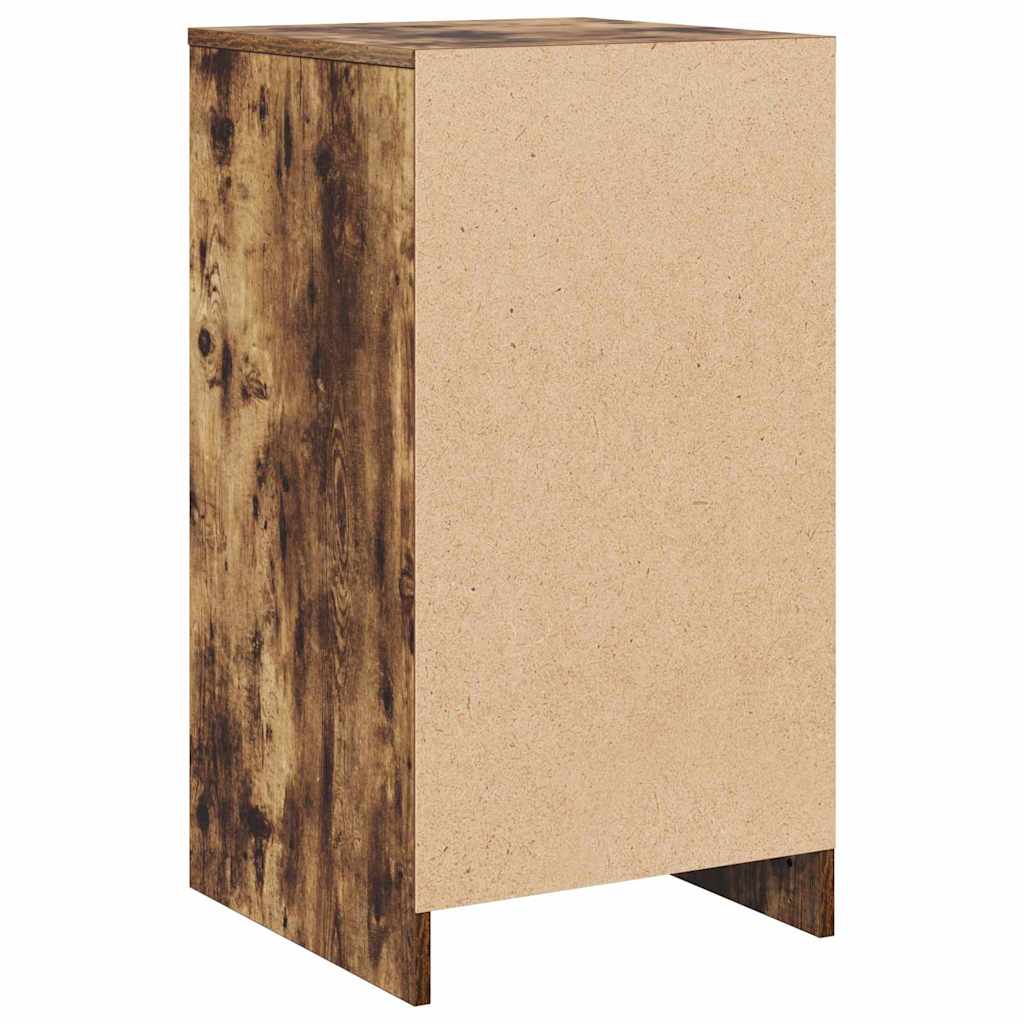 vidaXL Sideboard Smoked oak 40 x 41 x 75 cm Engineered Wood