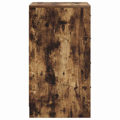 vidaXL Sideboard Smoked oak 40 x 41 x 75 cm Engineered Wood