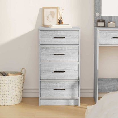 vidaXL Sideboard Grey sonoma 40 x 41 x 75 cm Engineered wood
