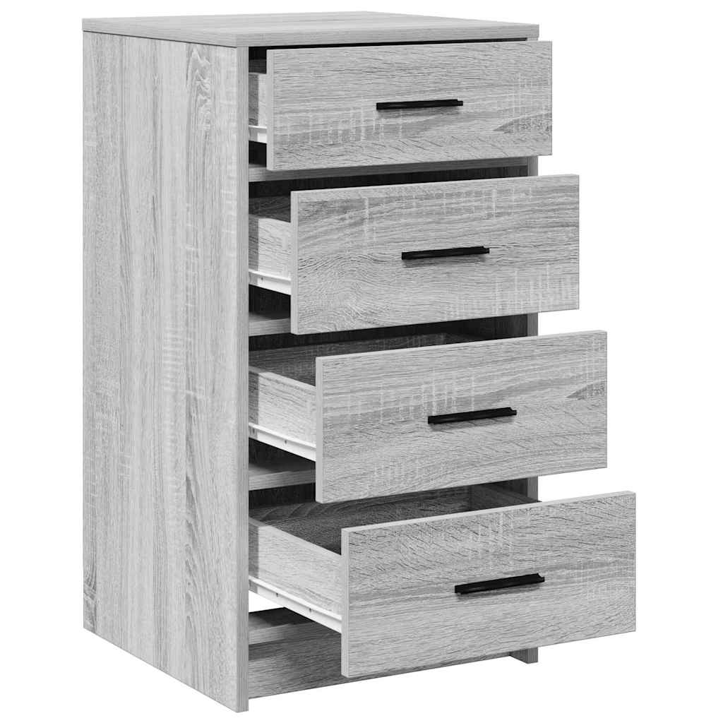 vidaXL Sideboard Grey sonoma 40 x 41 x 75 cm Engineered wood