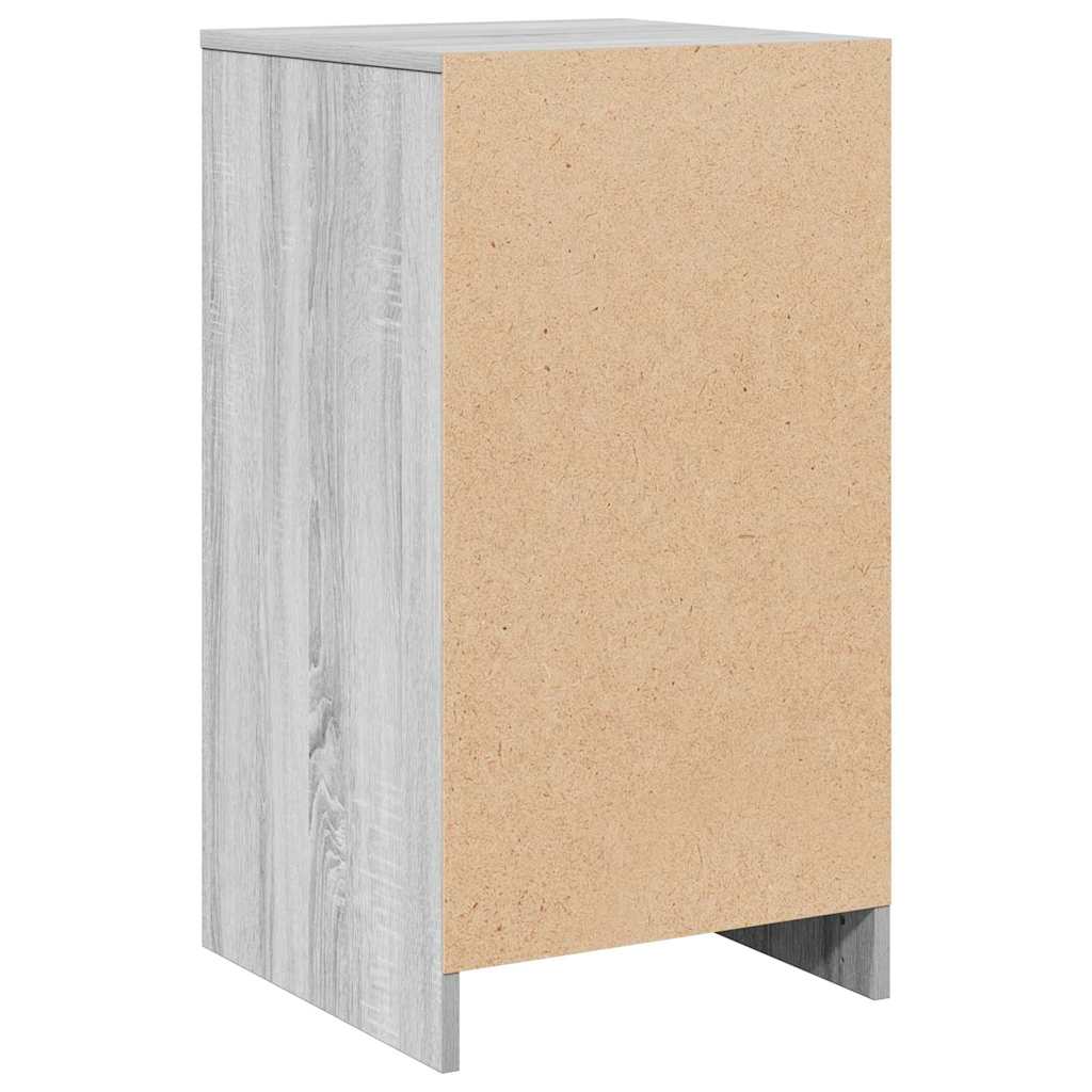 vidaXL Sideboard Grey sonoma 40 x 41 x 75 cm Engineered Wood
