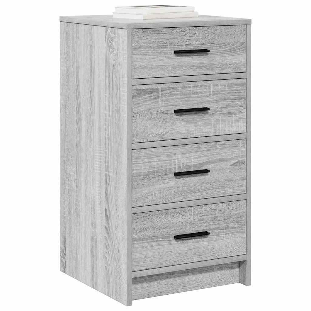 vidaXL Sideboard Grey sonoma 40 x 41 x 75 cm Engineered wood