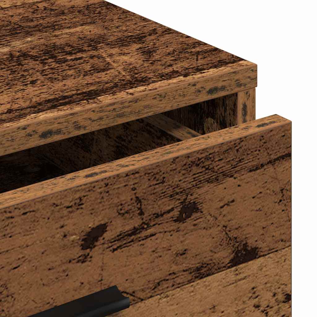 vidaXL Sideboard with Drawer Old wood 40 x 41 x 75 cm Engineered wood