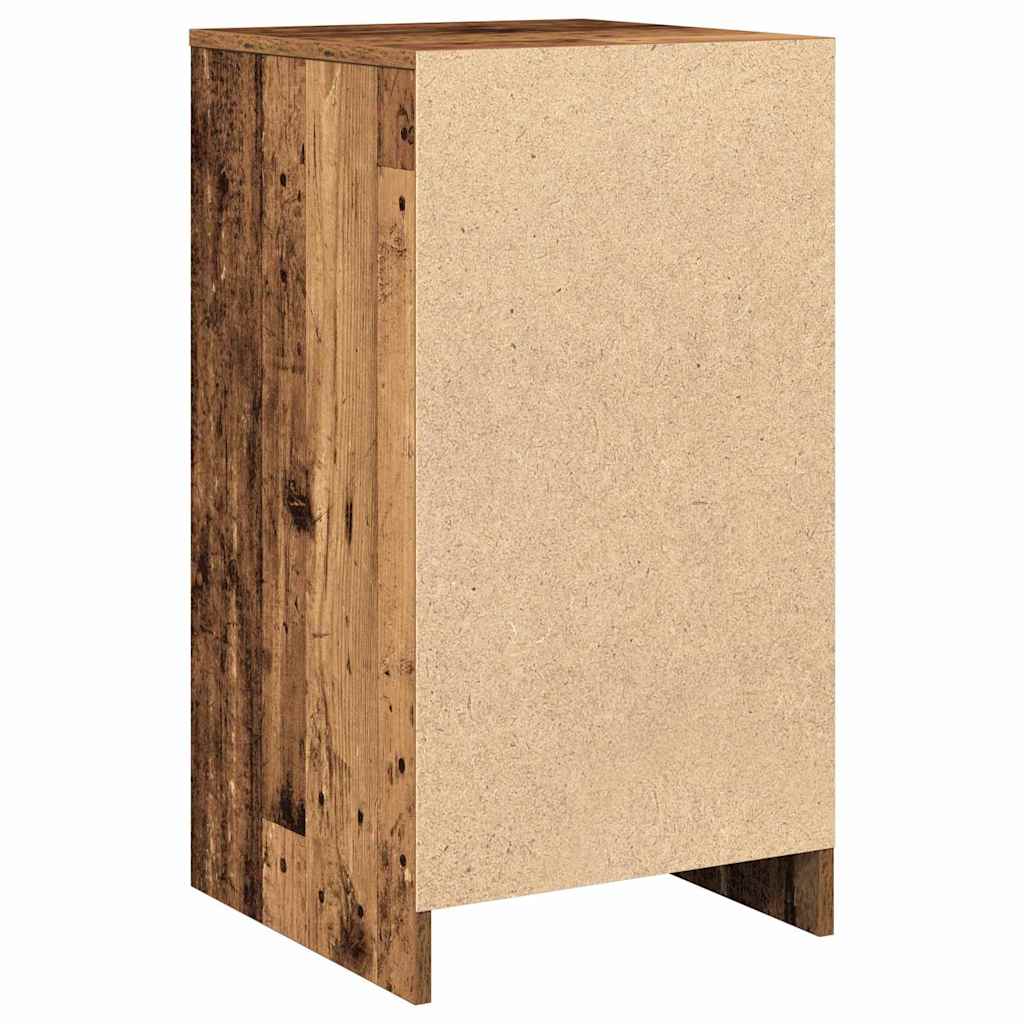 vidaXL Sideboard with Drawer Old wood 40 x 41 x 75 cm Engineered wood