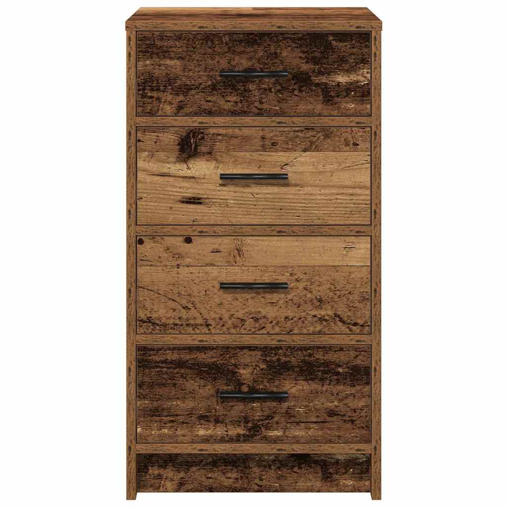 vidaXL Sideboard with Drawer Old wood 40 x 41 x 75 cm Engineered wood