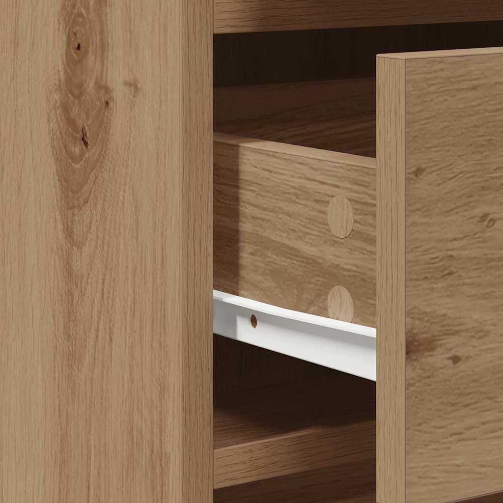 vidaXL Sideboard Artisan oak 40 x 41 x 75 cm Engineered Wood