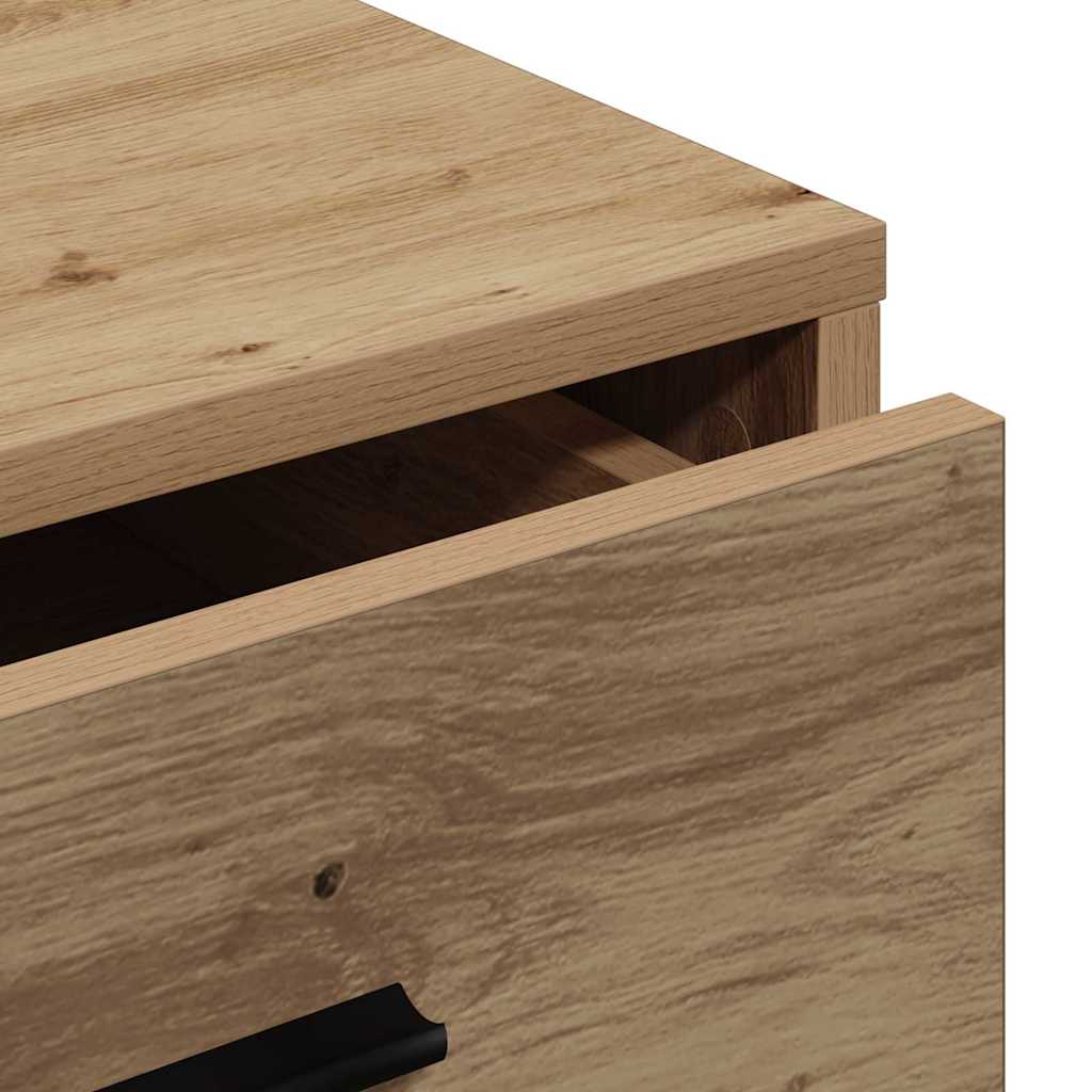 vidaXL Sideboard Artisan oak 40 x 41 x 75 cm Engineered Wood
