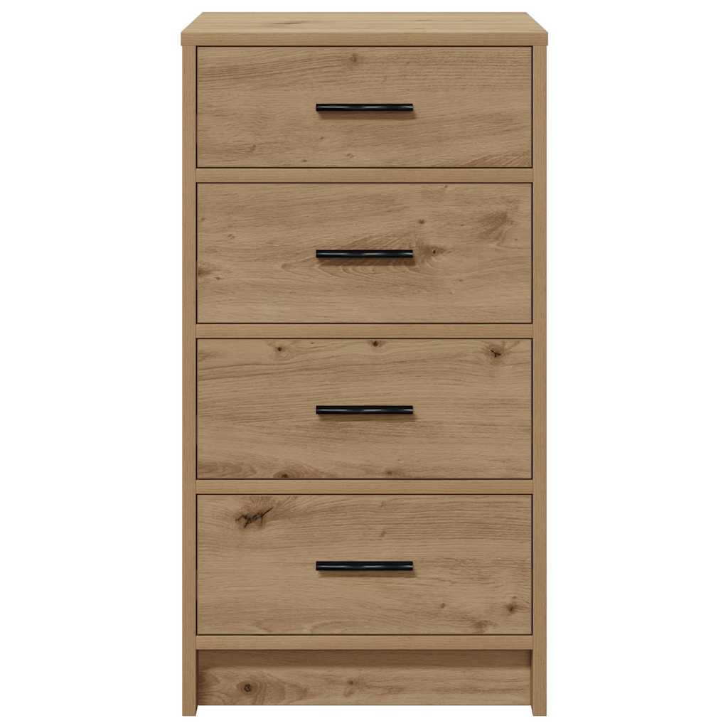 vidaXL Sideboard Artisan oak 40 x 41 x 75 cm Engineered Wood
