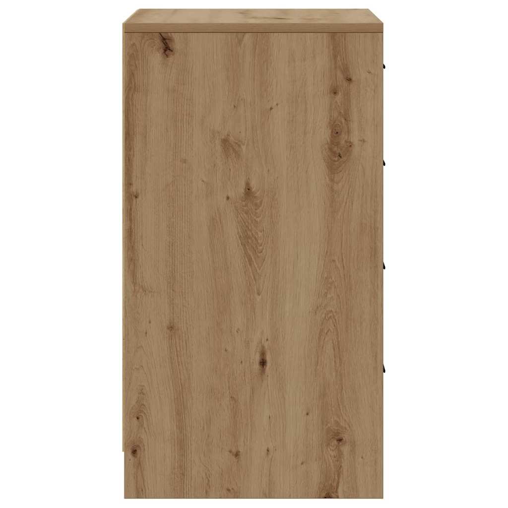 vidaXL Sideboard Artisan oak 40 x 41 x 75 cm Engineered Wood