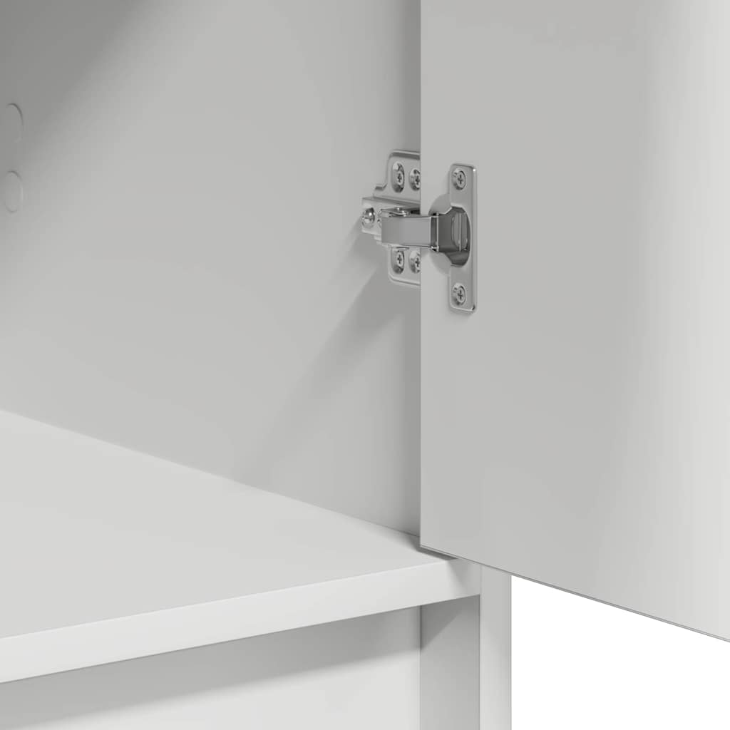 vidaXL Sideboard with Drawer White 40 x 40.5 x 75 cm Engineered wood