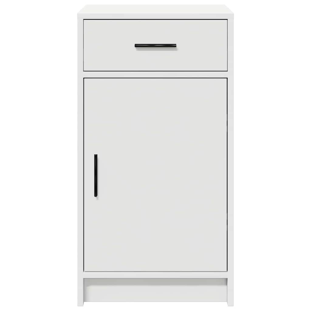 vidaXL Sideboard with Drawer White 40 x 40.5 x 75 cm Engineered wood