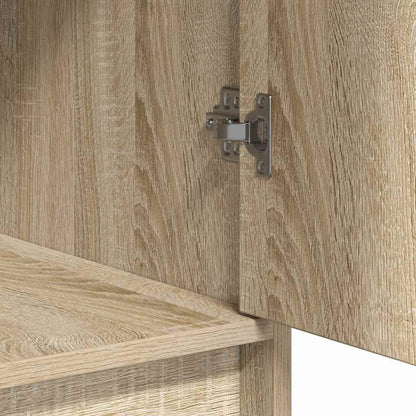 vidaXL Sideboard Sonoma Oak 40 x 40.5 x 75 cm Engineered wood