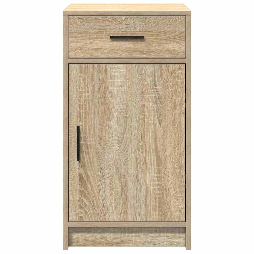 vidaXL Sideboard Sonoma Oak 40 x 40.5 x 75 cm Engineered wood