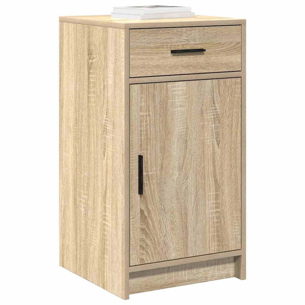 vidaXL Sideboard Sonoma Oak 40 x 40.5 x 75 cm Engineered wood